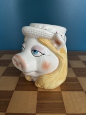 Vintage Miss Piggy shaped mug