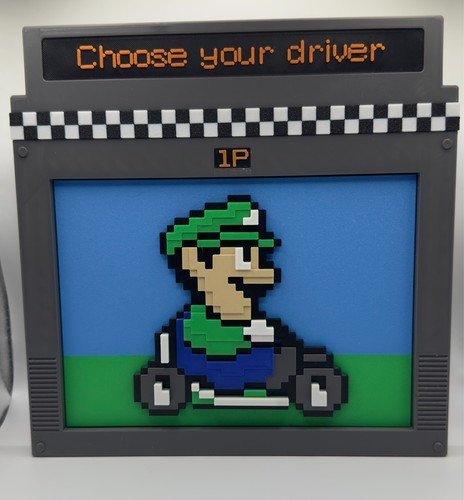 Retro mario kart - retro, display