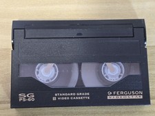 Ferguson Videostar SG P5-60 MP8 VIDEO 8mm CAMCORDER TAPE / CASSETTE Standard 8.