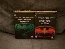 BATMAN FOREVER & ROBIN ULTIMATE COLLECTOR'S EDITIONS WITH 4k STEELBOOKS DC films