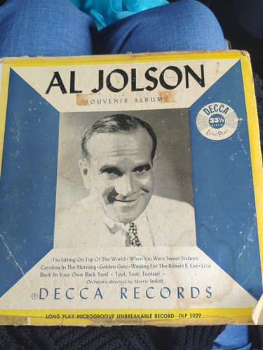 Jolson souvenir album - jolson,