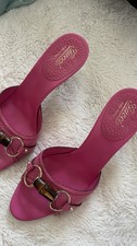 Gucci Pink Horsebit Leather