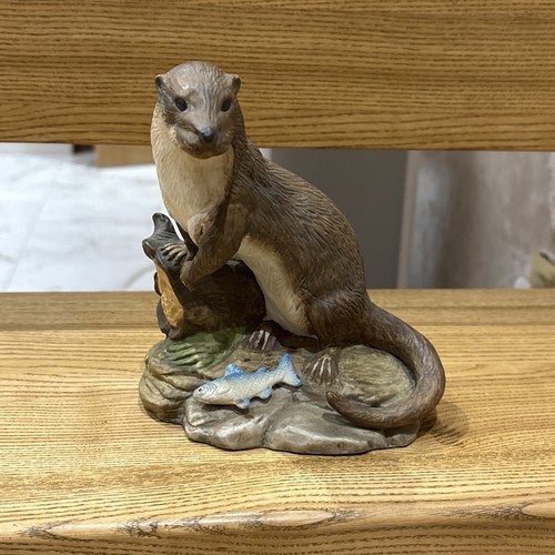 Alfretto porcelain otter - porcelain,