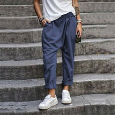 Hippie Aladdin Baggy Loose Yoga Trousers Mens Harem Pants Alibaba Gypsy Boho