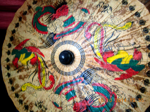 Vintage parasol paper and - vintage,