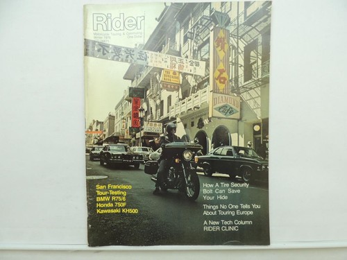 Vintage 1976 rider magazine - vintage,