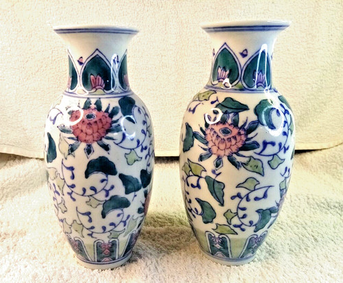 Pair chinese vases - pair, of