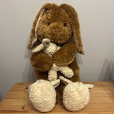 Large Tesco Rabbit Holding Bunny Soft Toy 25” Cuddly