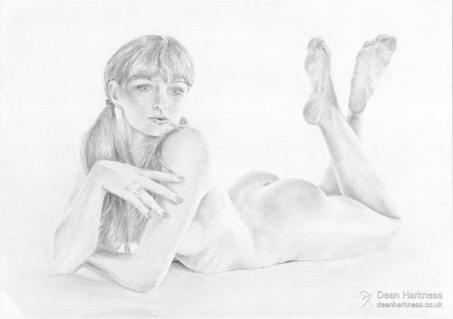 Erotic nude drawing - erotic,