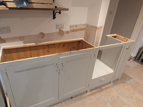 Solid wood kitchen unit free - solid,