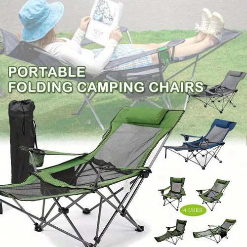 Reclining camping chair - reclining,