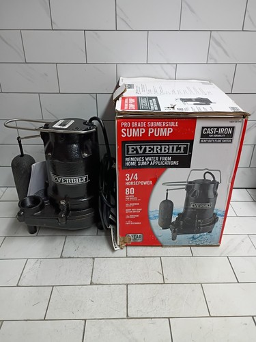 Everbilt 4hp cast iron - 3/4hp, cast-iron