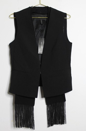 Nwt bcbgmaxazria black vest - nwt,