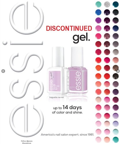 Essie soak off gel polish - essie,