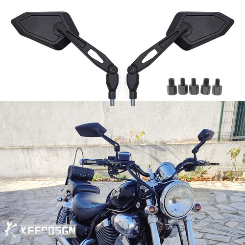 Motorcycle side mirrors - 2x,