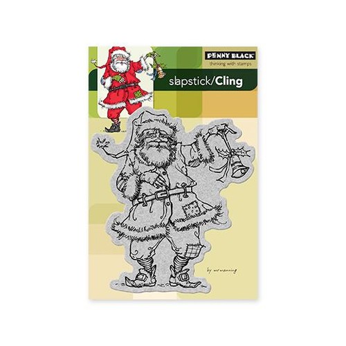 Penny black cling rubber - penny,