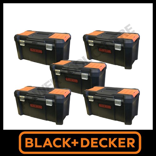 Black decker tool box - black,