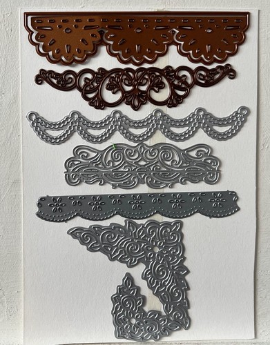 Mixed die set border - mixed,