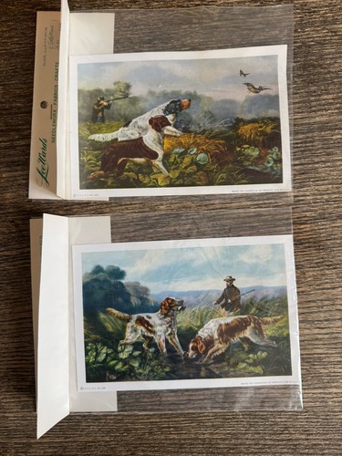Vintage english setter hunting - vintage,
