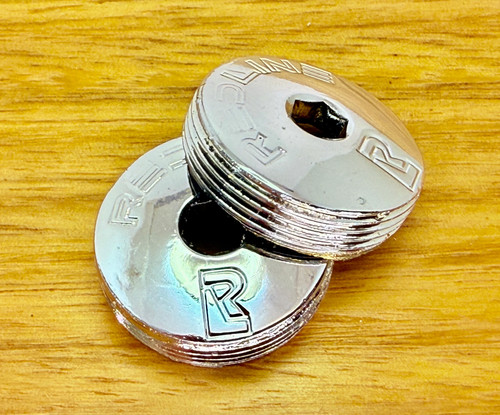 Redline crank caps - chrome,