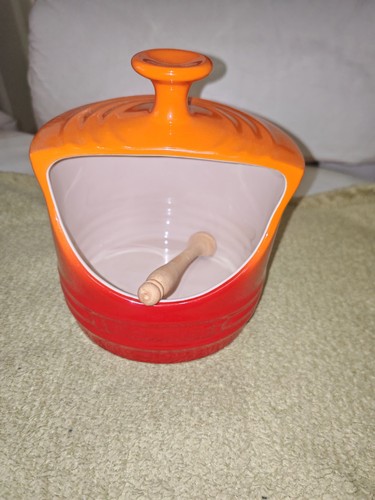 Creuset salt pig - creuset, stoneware