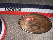 Levi’s Vintage Belt Buckle And Belt + VAT