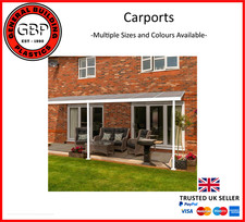 uPVC Lean-To Canopy Patio Car