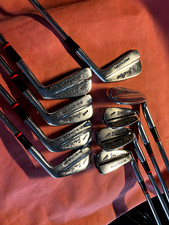 Set of John Letters , with 1 iron-PW, Master Model regular shafts, hardly played