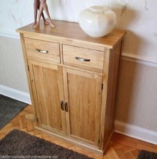Oak Furniture Shoe Cupboard