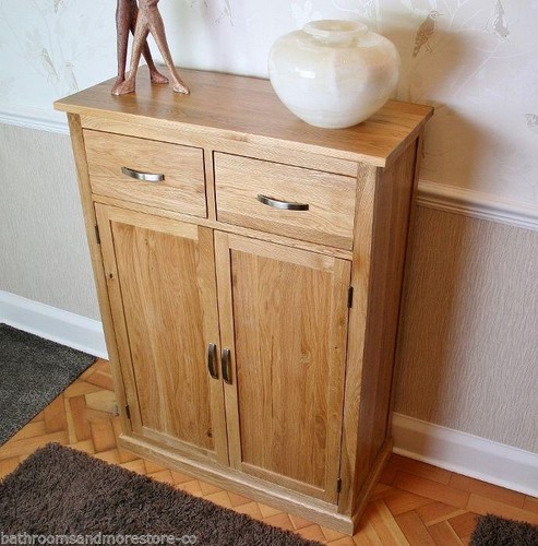 Oak furniture shoe cupboard - furniture,