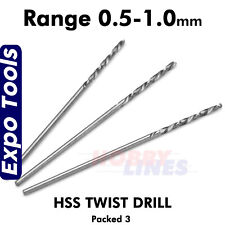 HSS TWIST DRILLS Range pack 3