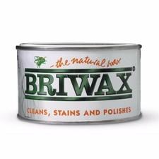 200gm & 400gm BRIWAX ORIGINAL WAX FURNITURE POLISH - CLEAR / COLOURS / CLOTHS