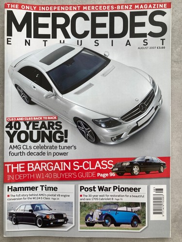 Mercedes enthusiast magazine - enthusiast,