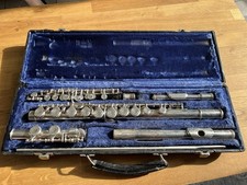 Solid Silver Flute And Yamaha Piccolo In Hard Case