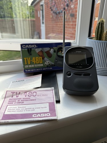 Vintage casio 480 handheld - tv-480,