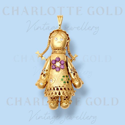 New 9ct gold - gold, articulated