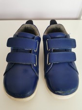 Bobux Kids Unisex Leather Blue Shoes, UK8, EU25, USED