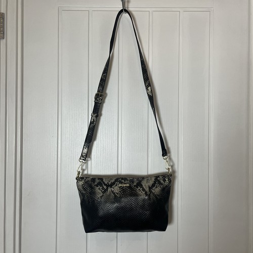 Desigual black grey snake - black,