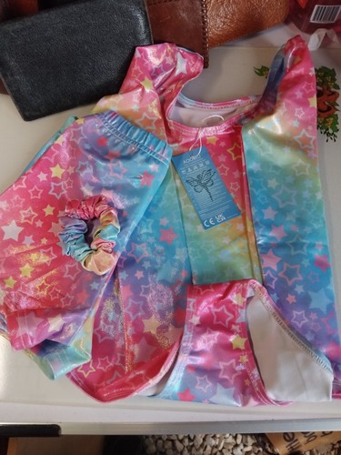 Girls gymnastics leotard - girls, multi