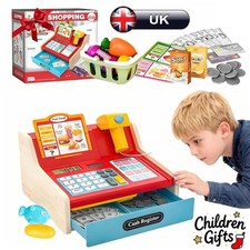 Kids Cash Register Toy Playset