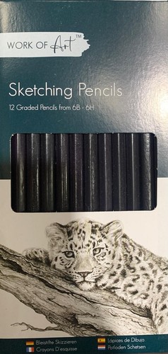 Sketching pencils set - sketching,