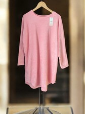 Italian Soft Knit Baggy Pink
