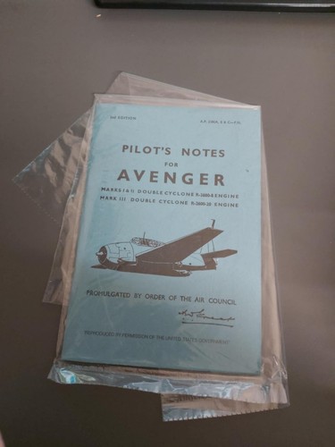 Air ministry pilot - ministry, notes
