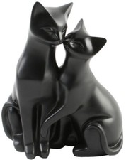 PAIR OF BLACK CATS ORNAMENT
