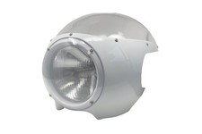 WHITE Headlight Cafe Racer