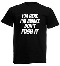 Im Here Im T-Shirt Christmas Gifts Xmas Stocking Filler Presents For Him Men