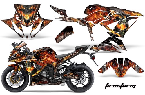Street bike graphic stickers - bike,