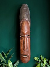 Vintage African Wooden Wall