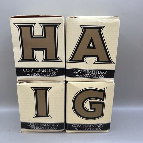 Vintage haig whiskey glass - x,