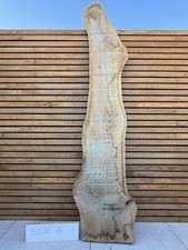 LIVE EDGE OAK SLAB  1800x250-360X 40mm Thick   Waney edge DIY Table Top !